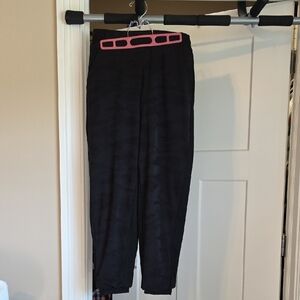 Athleta Black Camo Joggers.